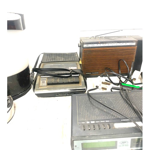 370 - Selection of electrical items includes Coffee machine, radio etc