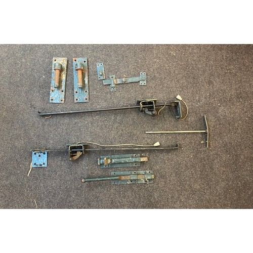 269 - Selection of door fittings, bolts etc