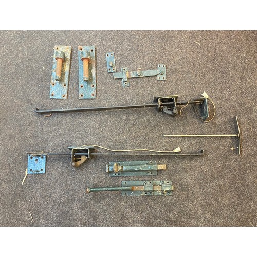 269 - Selection of door fittings, bolts etc