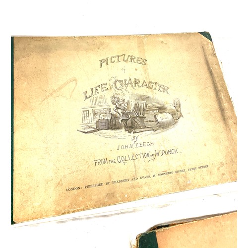 316 - Pictures of life and character by john leach, from the collection of mr punch photo books