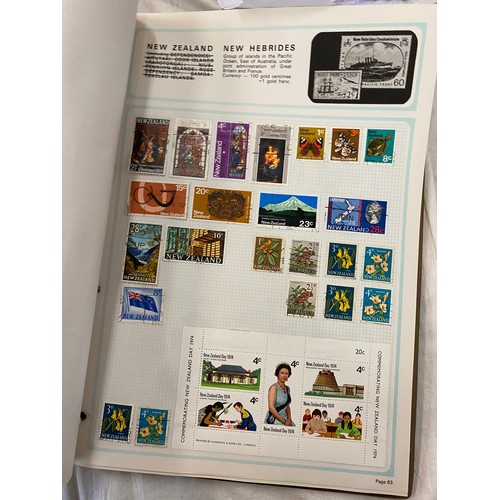 254 - Large selection of assorted stamps includes Stanley Gibbons, Century stamps etc