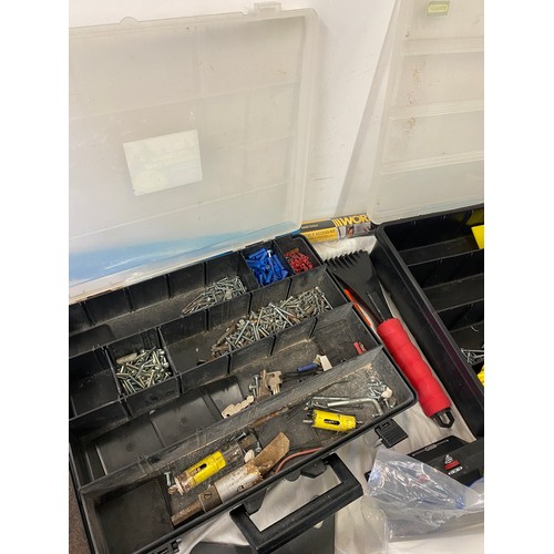 361 - Selection of assorted tools and tool boxes