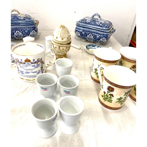 257 - Selection of miscellaneous includes pottery, blue and white etc