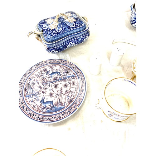 257 - Selection of miscellaneous includes pottery, blue and white etc