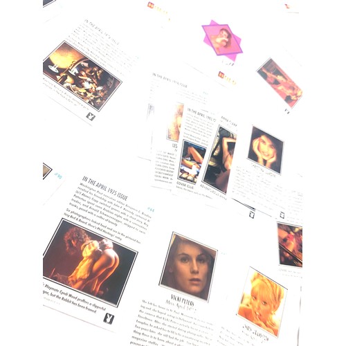 480 - Selection of collectors cards includes Playboy April edition, Halo Pleasure etc