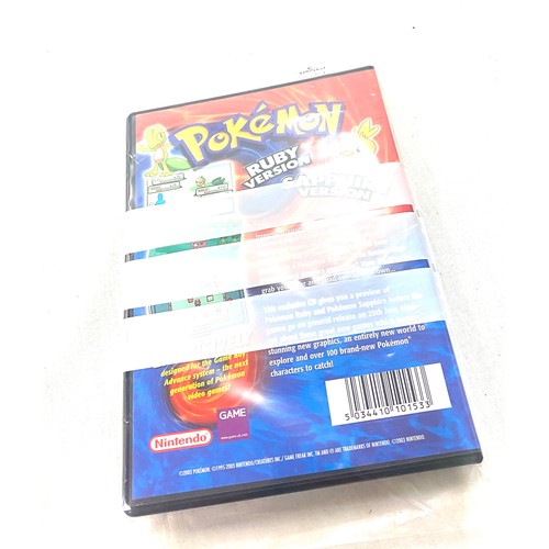 356 - Nintendo Pokemon Ruby and Pokemon sapphire version 2003, collector edition game