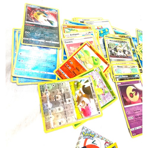 541 - Selection of Pokemon artbox 1999 stickers and reverse halo trading cards, mint condition no duplicat... 