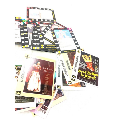 81 - Selection of Due emme publishing, Super cinema, Maxi classic cards, Movies collectors cards etc