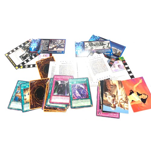 484 - Selection of mixed trading cards includes Pokemon, Pocahontas, Yu Ghi Oh, independence etc