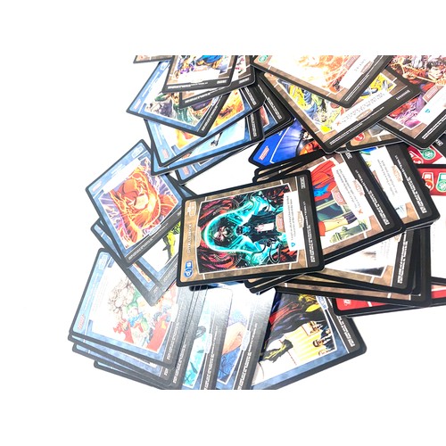 485 - Selection of assorted collectors cards includes Meta x TCG Meta X justice league no duplicates