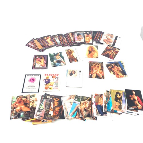 482 - Selection of collectors cards includes Playboy April edition, Holos Pleasure etc