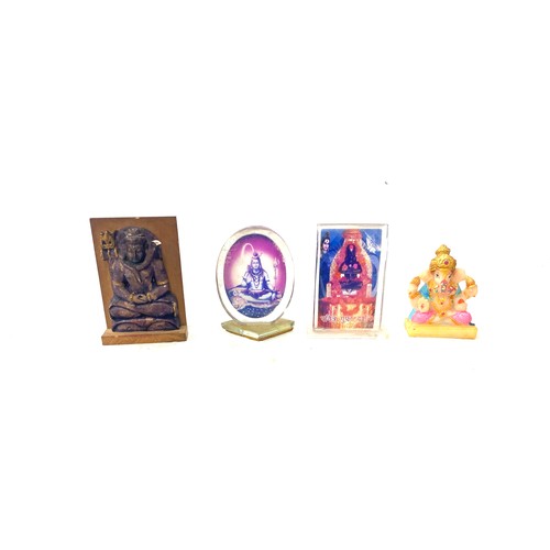 448 - Selection of Hindo/ Sindu gods, idols, old cranesh balak