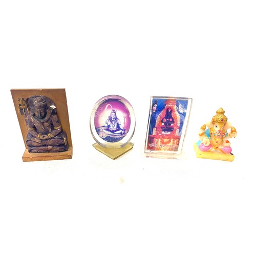 448 - Selection of Hindo/ Sindu gods, idols, old cranesh balak