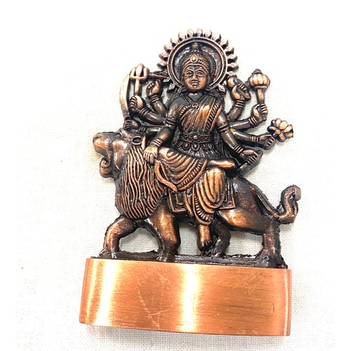 454 - Old idol of Goddess Durga, hindu/ sindu