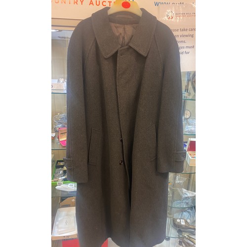 404A - Gents Wool over coat size XL 126cm long