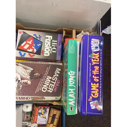 352 - Large selection vintage and later board games etc