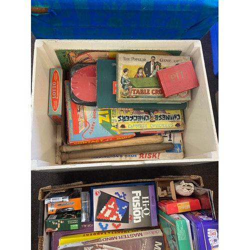 352 - Large selection vintage and later board games etc