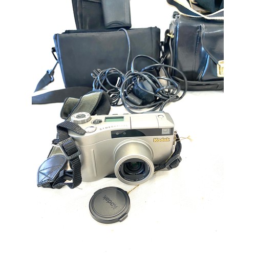 130 - Large selection of cameras and camera equipment, to include Nikon, Prakticar, Soligor etc