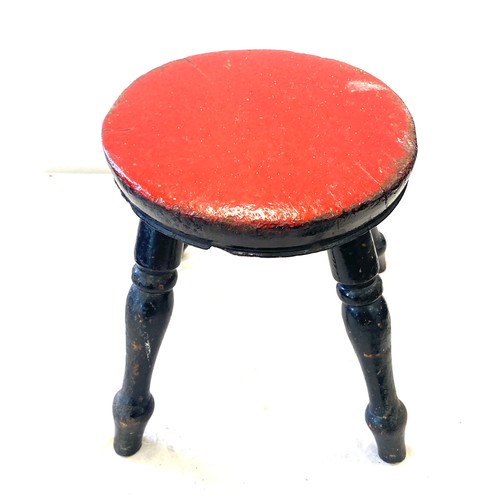 171 - Small vintage stool total height 10 inches