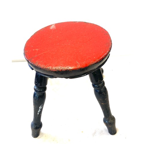 171 - Small vintage stool total height 10 inches