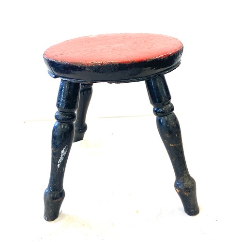 171 - Small vintage stool total height 10 inches