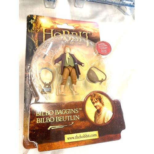 56 - Selection of Boxed Lord of the rings and the Hobbit includes Bilbo baggins, Morla orc runner, Rohan ... 