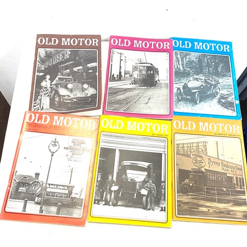 146 - Selection of vintage old motor books