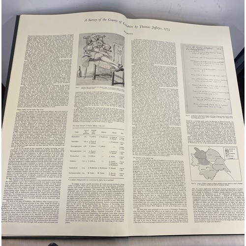 113 - Vintage map book, The Country of Your Surveyd, 1973, published by Harry Margary, Lympne castle kent ... 