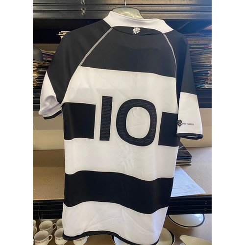 59 - Signed Fiji vs barbarian FC rugby shirt, Saturday 16th November 2019