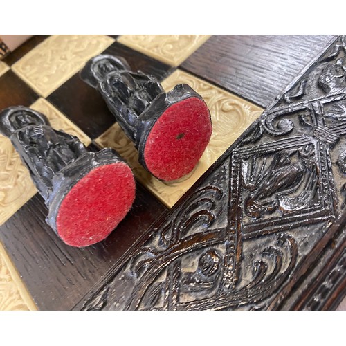 233 - Westminster Abbey chess from the Anne Carlton studio featuring 8