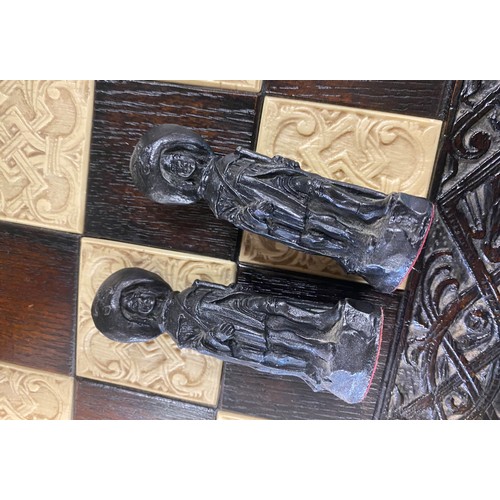 233 - Westminster Abbey chess from the Anne Carlton studio featuring 8