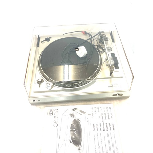 214 - Dual cs508 record deck and spare stylus and manual, working order