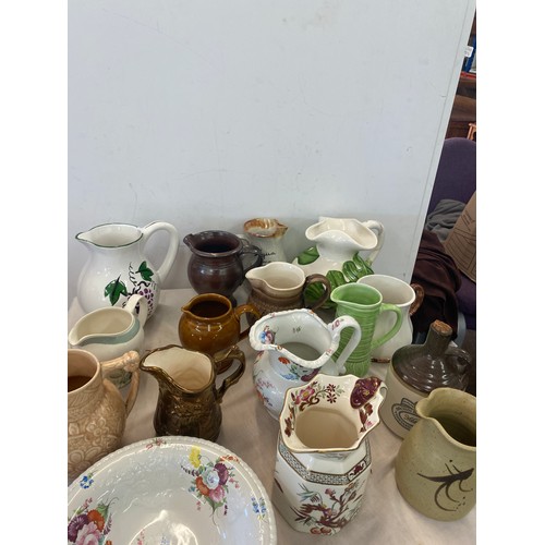 178 - Large selection of miscellaneous includes vintage jugs, masons, west germany etc