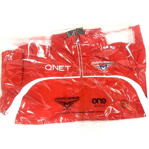 151 - Marussia f1 jacket brand new in package size XL