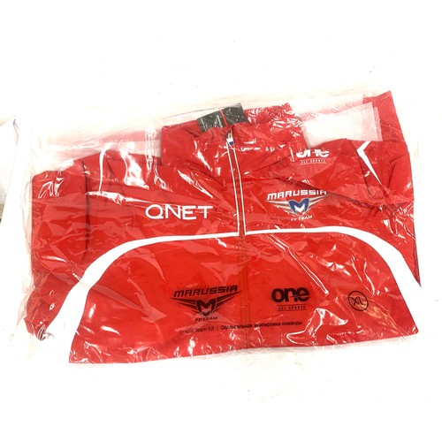 55 - Marussia f1 jacket brand new in package size XL