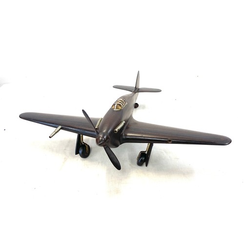 153 - 1940s hurricane model plane figure