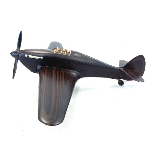 153 - 1940s hurricane model plane figure