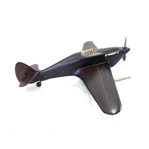 153 - 1940s hurricane model plane figure