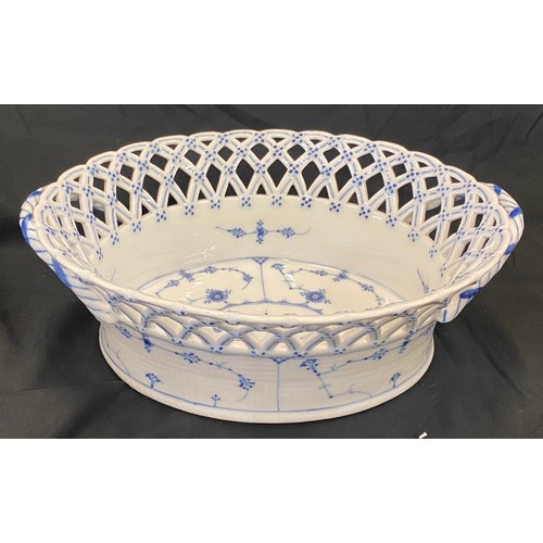 39 - Quantity of Royal Copenhagen porcelain including fluted lace