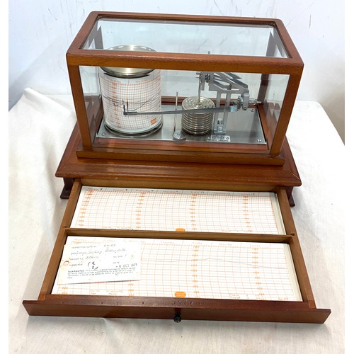 1 - Casella barograph with drawer and charts