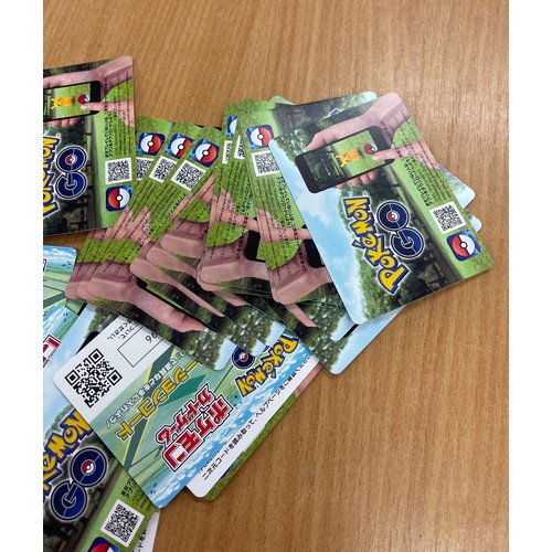 608 - Pokemon Go trading card codes