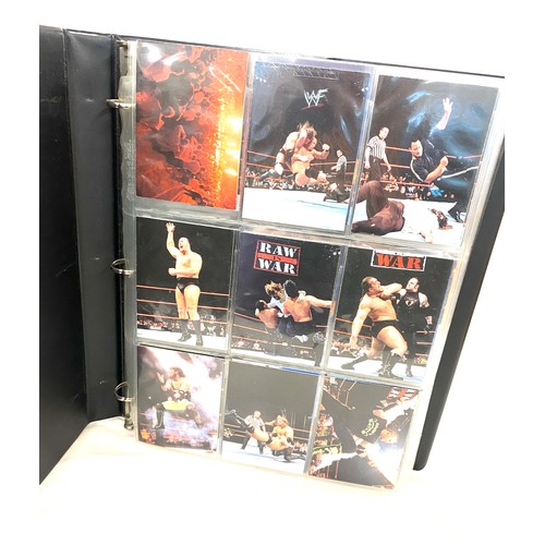 57 - World Wrestling Federation Smackdown collectors cards 1999 with original folder