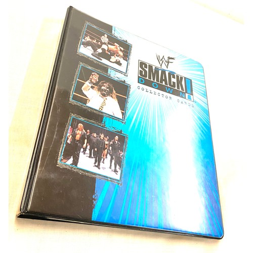 57 - World Wrestling Federation Smackdown collectors cards 1999 with original folder