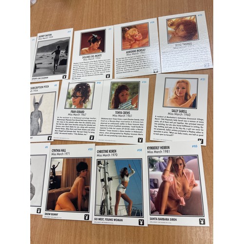 606 - Topps trading cards Barbed Wire Pamela Anderson, no duplicates to include Playboy April edition