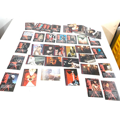 604 - Selection of trading cards to include Dracula, Bram Stokens etc