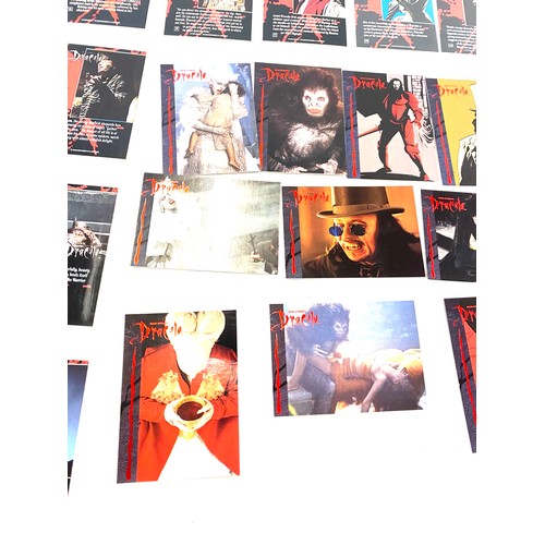 604 - Selection of trading cards to include Dracula, Bram Stokens etc