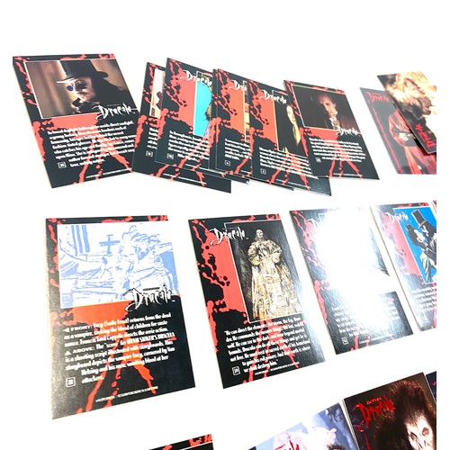 604 - Selection of trading cards to include Dracula, Bram Stokens etc