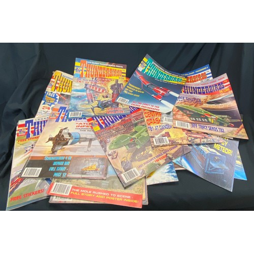 33 - Selection of Thunderbird magazines numbers 1-41, however issue 2 is missing (1991-1993)