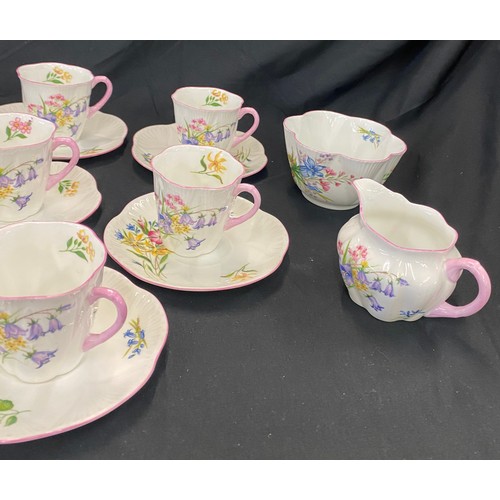 345 - Part Shelley and paragon tea service