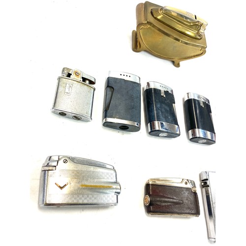 594 - Selection of Ronson gas lighters to include W Cludes Vavaflame and Milady models- untested